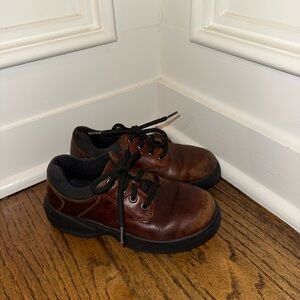 Stride Rite Brown Kids Dress Shoes